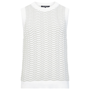 French Connection London Sleeveless Wave Knit Jumper